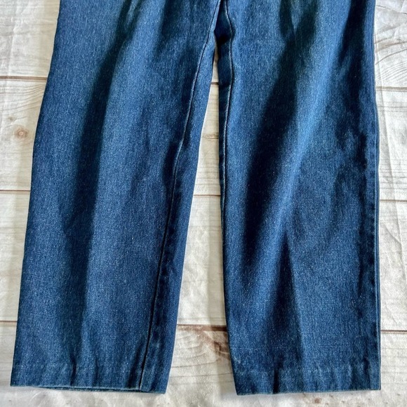 Vintage Gitano Mom jeans straight leg high rise 80s 90s Elastic waist 18 - Picture 4 of 8